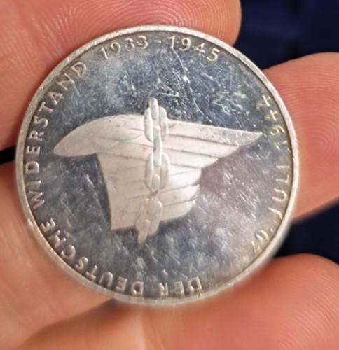 Silbermünze brd mark 1994 - 10,