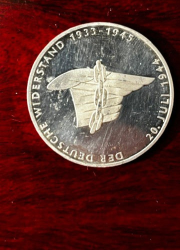 Silbermünze der - 10,